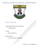 Comentario de texto del poema "A Campoamor"