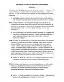 INDUCCIÓN CENTRO DE SERVICIOS FINANCIEROS