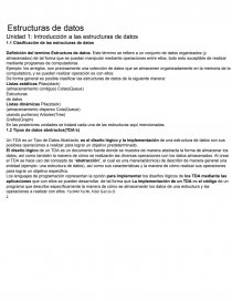 Estructura de Datos Unidad 1. Página 1