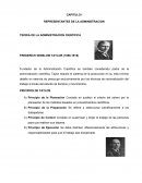 REPRESENTANTES DE LA ADMINISTRACION TEORIA DE LA ADMINISTRACION CIENTIFICA