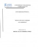 CONTABILIDAD PÚBLICA “REDUCCIÓN DEL SUBSIDIO A GUARDERIAS”