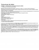 Estructura de Datos Unidad 1