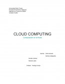 Cloud Computing. Computación en la Nube