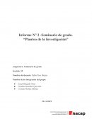 Problema de investigación. El control de inventario