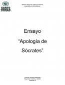 Ensayo “Apología de Sócrates”