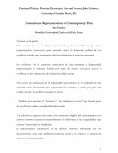 Representación contenciosa en el Perú contemporáneo