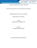 DESARROLLO HUMANO, CULTURA Y SOCIEDAD