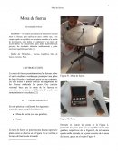 Mesa de fuerza