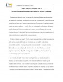 COMPETENCIAS COMUNICATIVAS Los retos de la educación a distancia en su formación personal y profesional