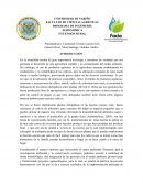 PROGRAMA DE INGENIERÍA AGRONÓMICA EXTENSIÓN RURAL