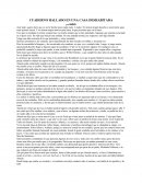 Cuaderno en una casa