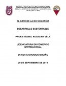 EL ARTE DE LA NO VIOLENCIA