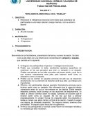 Inteligencia emocional en el trabajo