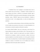 El fundamento básico sobre la pedagogía