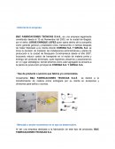 Planeacion estrategica plan logistico B&C FABRICACIONES TECNICAS S.A.S