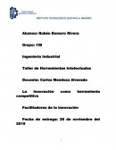 LA INNOVACIÓN COMO HERRAMIENTA COMPETITIVA