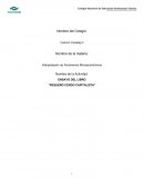 ENSAYO DEL LIBRO “PEQUEÑO CERDO CAPITALISTA”