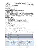 Silabo español II parcial. Décimo grado