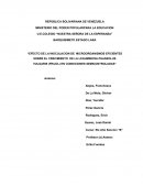 Microorganismos eficientes y crecimiento del frijol: Estudio en condiciones semicontroladas