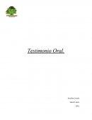 Testimonio oral reflexivo