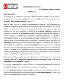 REFORMA EDUCATIVA 2019