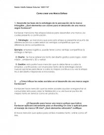Como crear una Marca Exitosa. Página 1