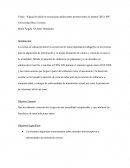 Educación afectivo-sexual para adolescentes pertenecientes al plantel CBTa 309