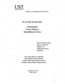 PLAN DE NEGOCIOS: FISIOMEDS Centro Médico y Rehabilitación Física