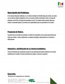 Estadística Industrial (problemática resuelta con métodos estadisicos)