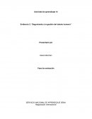 Evidencia 2: “Seguimiento a la gestión del talento humano”