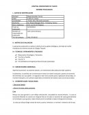 Informe psicologico infantil