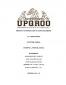 PROYECTO DE INTEGRACIÓN DE NUTRICIÓN HUMANA