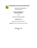 ECOLOGÍA DE POBLACIONES