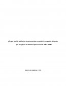 ¿En qué medida la difusión de psicosociales consolidó la ocupación del poder por el régimen de Alberto Fujimori durante 1990 – 2000?