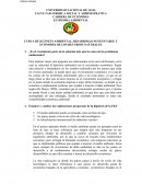 CURVA DE KUZNETS AMBIENTAL, DESARROLLO SUSTENTABLE Y ECONOMÍA DE LOS RECURSOS NATURALES
