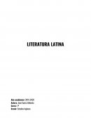 LITERATURA LATINA