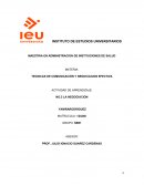 Actividad de aprendizaje: No.3 La negociacion