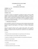 Ensayo acerca de pruebas de software