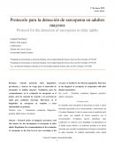 Protocolo Sarcopenia