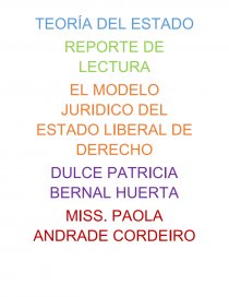 DEL ESTADO ABSOLUTO AL NEOLIBERAL. Página 1