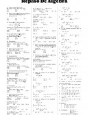 Repaso de Algebra