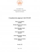 Organización de Empresas Creación de la empresa CALCUFAST