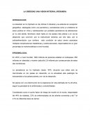 LA OBESIDAD UNA VISION INTEGRAL (RESUMEN)