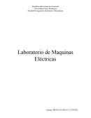 Laboratorio de Maquinas Eléctricas