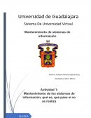 Actividad Mantenimiento de los sistemas de información, qué es, qué pasa si no se realiza