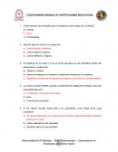 Cuestionario ues