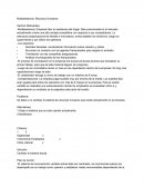 Multiasistencia: Recursos Humanos