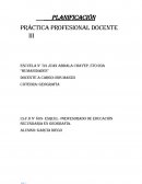 PLANIFICACION EDUCATIVA “humanidades”