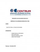 ANALÍTICA PARA LA TOMA DE DECISIONES. Empresa de telecomunicaciones BITEL