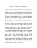 Ensayo sobre psiquismo, sujeto y personalidad